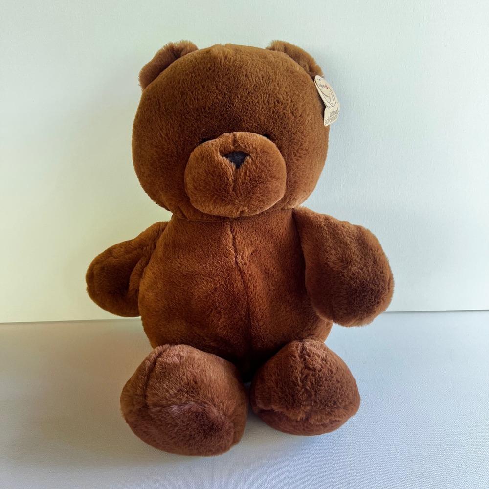 Animal Adventure Brown Plush Teddy Bear Target Exclusive Soft Stuffed Animal 15"